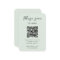 Wedding RSVP | QR Code Modern Minimal Sage Green