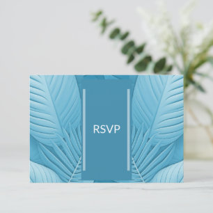 Wedding RSVP Response Photo QR Code Card