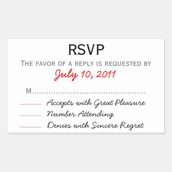 please rsvp please rsvp