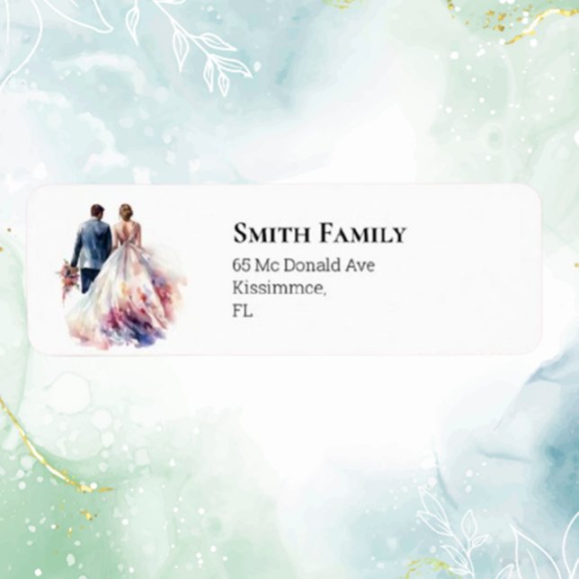  Wedding Rustic Classic Boho Floral (Add a heartfelt touch to your special day with our rustic classic boho floral label.)