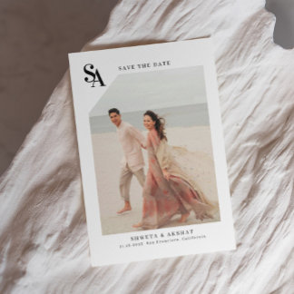 Wedding save the card invitation I Elegant wedding