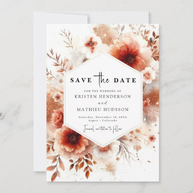 Wedding Save The Date (Front)