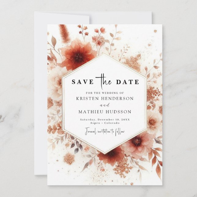 Wedding Save The Date (Front)
