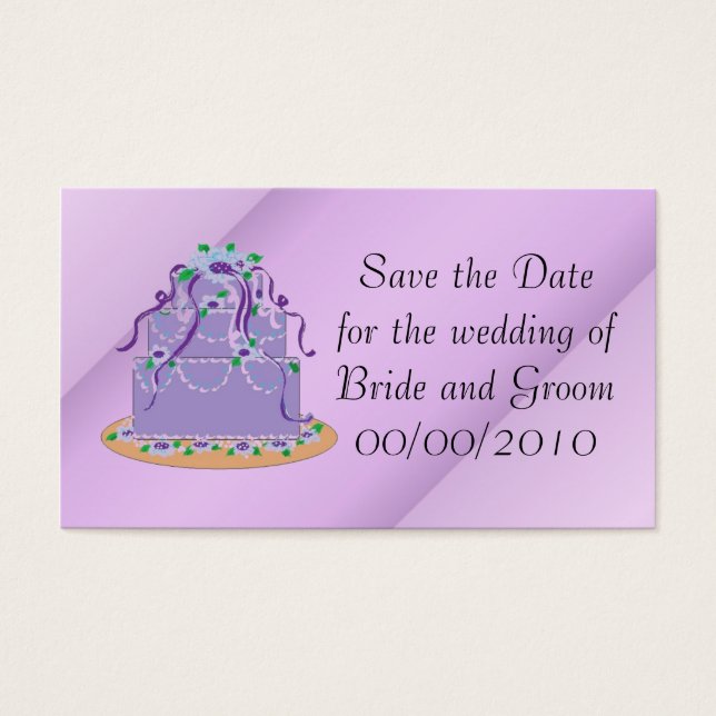 Wedding Save the Date (Front)