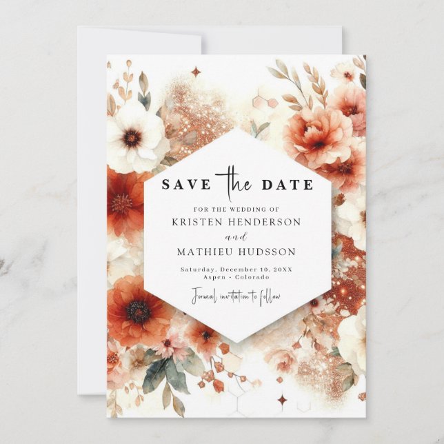 Wedding Save The Date (Front)