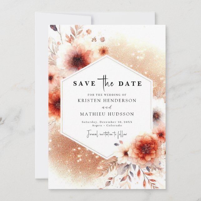 Wedding Save The Date (Front)
