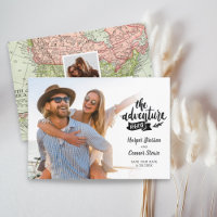 Wedding Save the Date 2 Photo The Adventure Begins