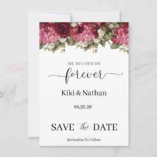 Wedding Save the Date Card