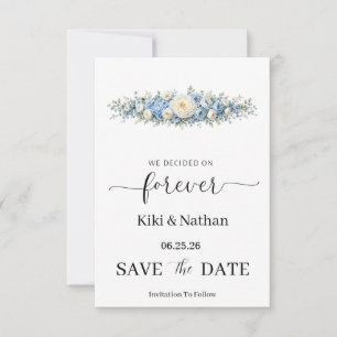 Wedding Save the Date Card