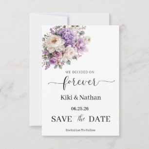 Wedding Save the Date Card