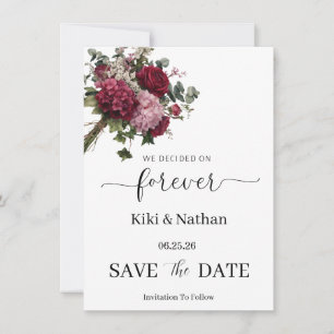 Wedding Save the Date Card