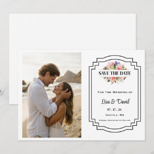 Wedding Save The Date Card