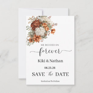 Wedding Save the Date Card