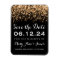 Wedding Save The Date Falling Stars Gold
