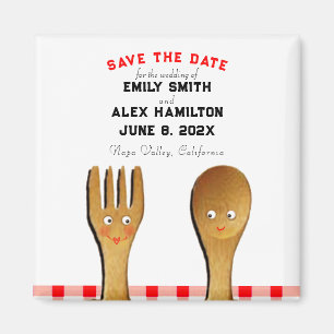 Wedding Save the Date Magnet