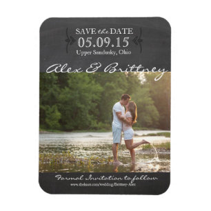 Wedding Save the Date Magnet