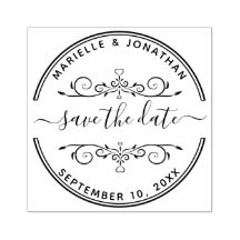 Wedding Save the Date Modern Script