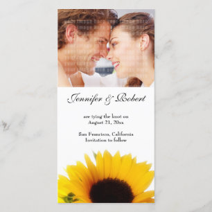 Wedding Save the Date Photo Card