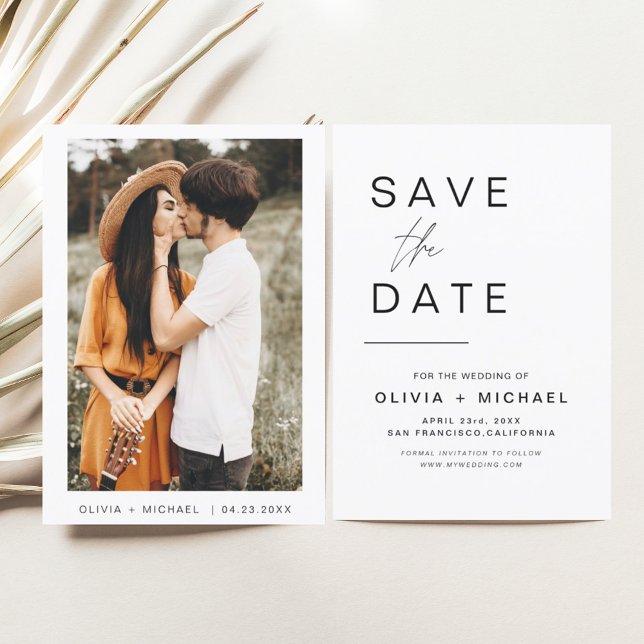 Wedding Save the Date Photo Minimalist (Creator Uploaded)