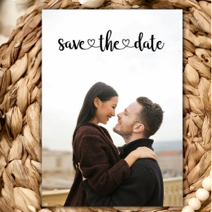 Wedding Save The Date Template With Photo 