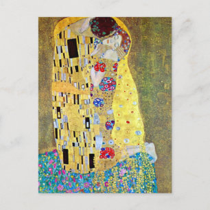 Wedding Save the Date! The Kiss by Gustav Klimt Announcement Postcard