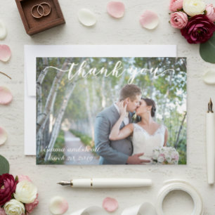 Wedding Script Photo Template