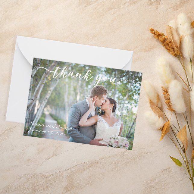 Wedding Script Photo Template Budget Thank you (Creator Uploaded)