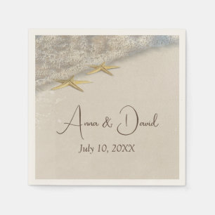 Wedding Seashore Starfish Napkin