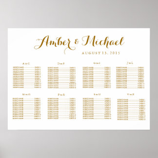 Wedding Seating Chart
