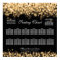 Wedding Seating Chart Gold Lights