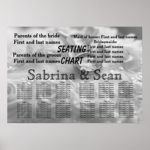 Wedding Seating Chart Romantic Destiny's Destiny