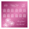 Wedding Seating Chart Summer Sparkle Rose Pink