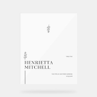 Wedding Seating Charts