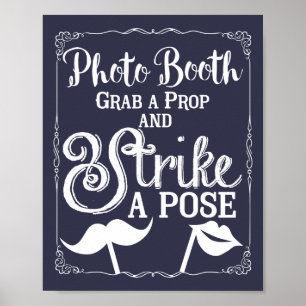 Wedding selfie photo booth sign elegant