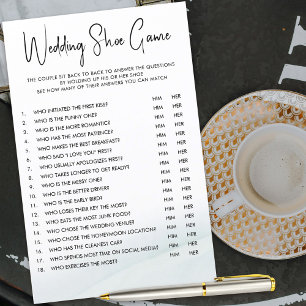 Wedding Shoe Couples Shower Game Green Wash