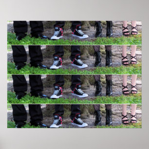 Wedding shoes poster