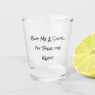 Wedding Shot Glass