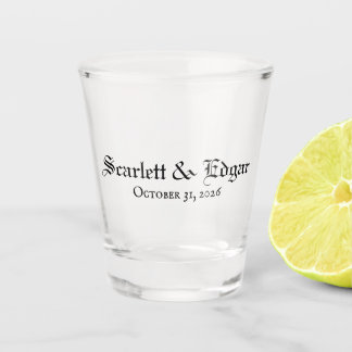 Wedding Shot glass