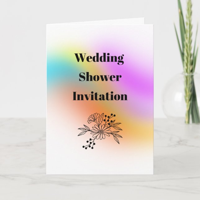 Wedding Shower Card (Front)