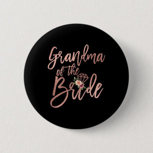 Wedding Shower For Grandma Of The Bride From Bride 6 Cm Round Badge