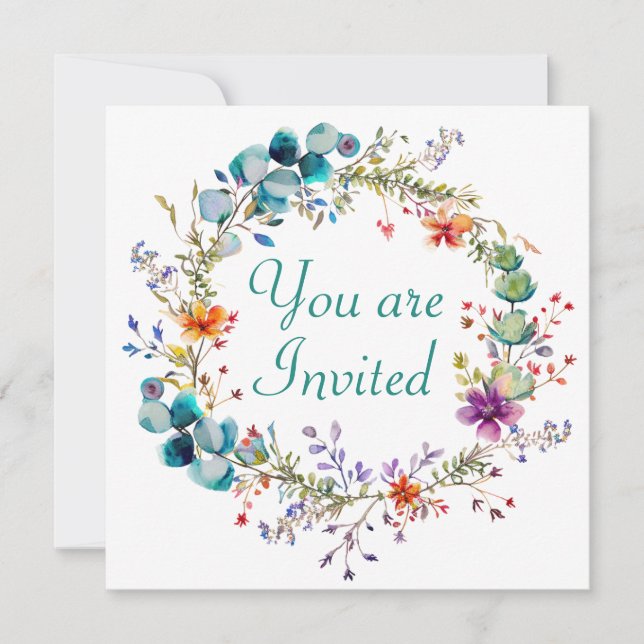 Wedding Shower invitation (Front)
