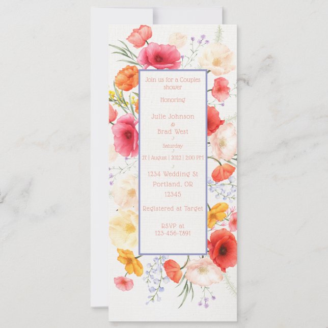 Wedding Shower Invite (Front)