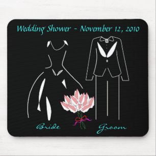 "Wedding Shower" Mousepad- Customisable Mouse Mat