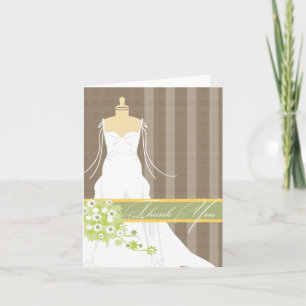 Wedding Shower Thank You Card