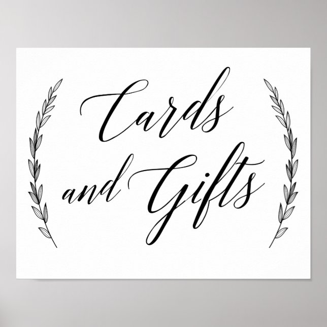 Wedding Sign – Cards & Gifts Laurel  Wedding Sign (Front)