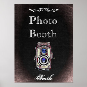 Wedding Sign for Photo Booth, chalkboard style