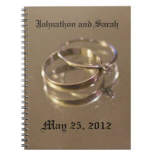 Wedding sign in book