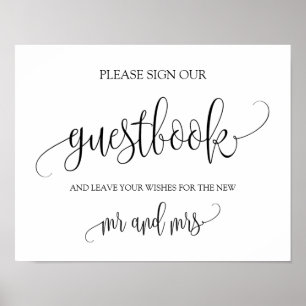 Wedding Sign Our Guestbook Sign