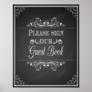 Wedding sign Please sign our Guest Book
