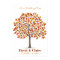 Wedding Signature Tree Poster – Natural Fall-XL